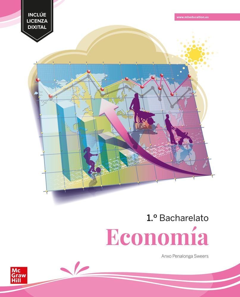 ✅ ECONOMIA 1ºNB GALICIA 22 LOMLOE I PENALONGA SWEERS,ANXO I MCGRAW-HILL I 9788448624200 Imagen principal del producto