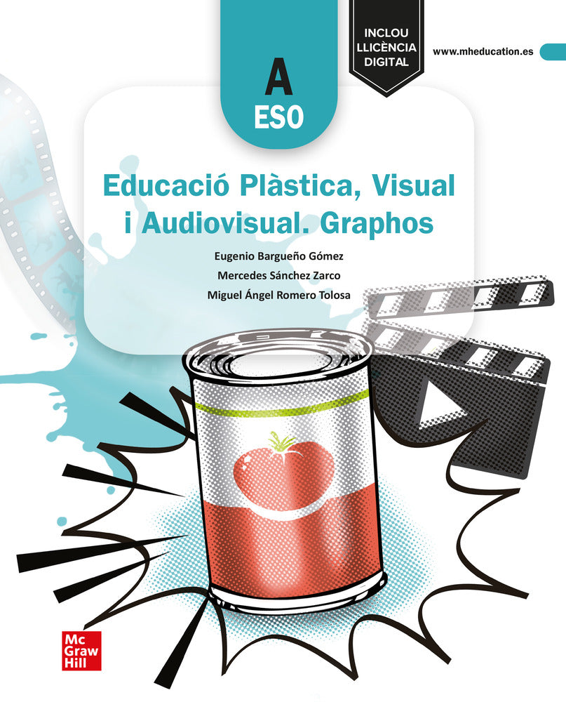 Educació Plàstica, Visual i Audiovisual. Graphos A - Mediterrània. Aa. Vv. (McGraw-Hill Interamericana de España S.L.) 9788448626167 Imagen principal del producto
