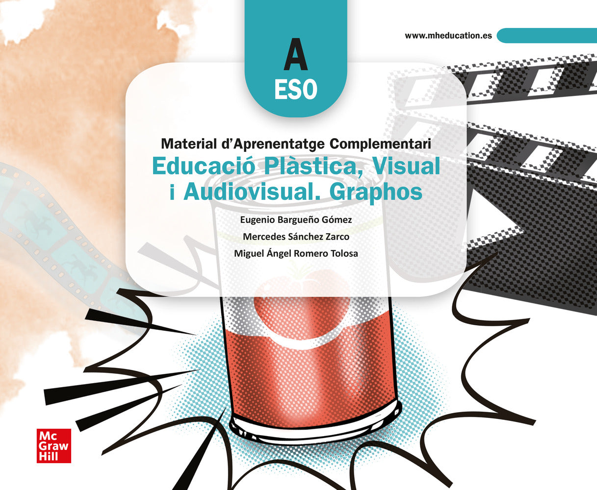 Llibre de treball - Educació Plàstica, Visual i Audiovisual. Graphos A - Mediterrània. Aa. Vv. (McGraw-Hill Interamericana de España S.L.) 9788448626174