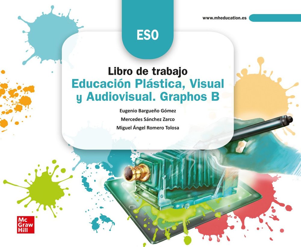 Cuaderno de trabajo - Educación Plástica, Visual y Audiovisual. Graphos B | Varios autores | 9788448626204 (MCGRAW-HILL) Imagen principal del producto