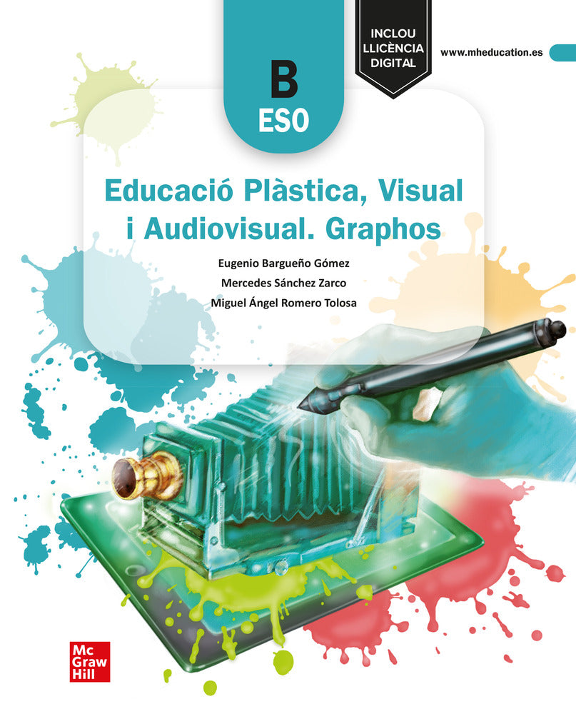 Educació Plàstica, Visual i Audiovisual. Graphos B - Mediterrània. Aa. Vv. (McGraw-Hill Interamericana de España S.L.) 9788448626228 Imagen principal del producto