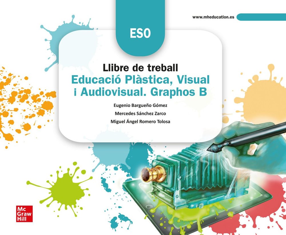 Llibre de treball - Educació Plàstica, Visual i Audiovisual. Graphos B - Mediterrània | Varios autores | 9788448626235 (MCGRAW-HILL) Imagen principal del producto