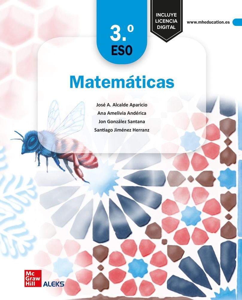 Matemáticas 3.o ESO | Varios autores | 9788448626440 (MCGRAW-HILL) Imagen principal del producto
