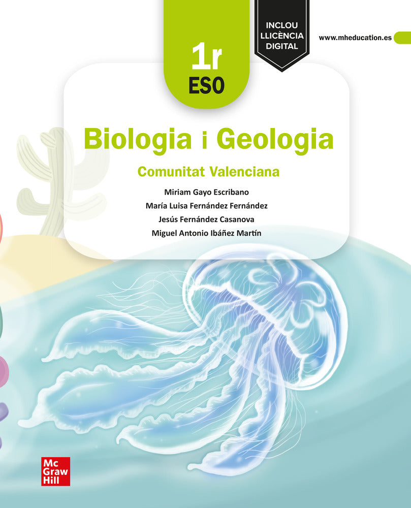 Biologia i Geologia 1r ESO - C. Valenciana (Valencià). Aa. Vv. (McGraw-Hill Interamericana de España S.L.) 9788448627515