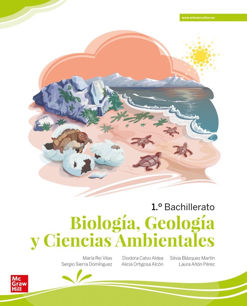 ✅ BIOLOGIA GEOLOGIA C,AMBIENTALES 1ºNB 22 LOMLOE I REI VILAS,MARIA, CALVO ALDEA,DIODORA, AÑ I MCGRAW-HILL I 9788448627942 Imagen principal del producto