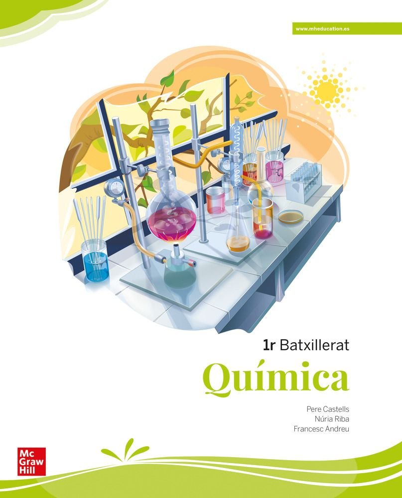 ✅ QUIMICA 1ºNB CATALAN 22 LOMLOE I CASTELLS, P,/ R I MCGRAW-HILL I 9788448631390 Imagen principal del producto