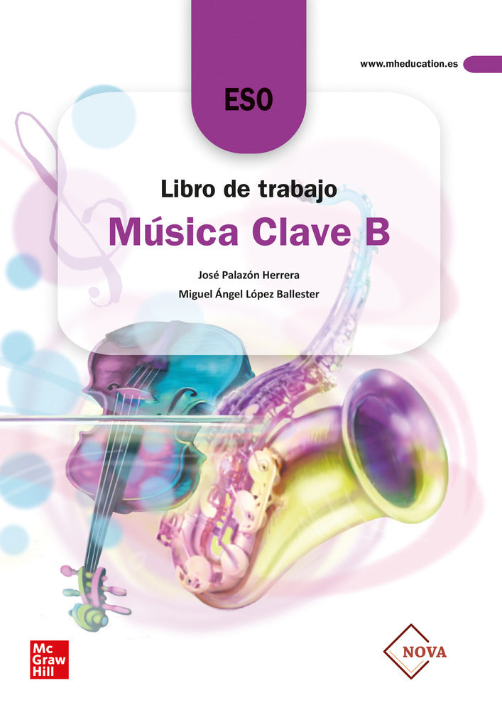Libro de trabajo Música Clave B. NOVA. Aa. Vv. (McGraw-Hill Interamericana de España S.L.) 9788448631475 Imagen principal del producto