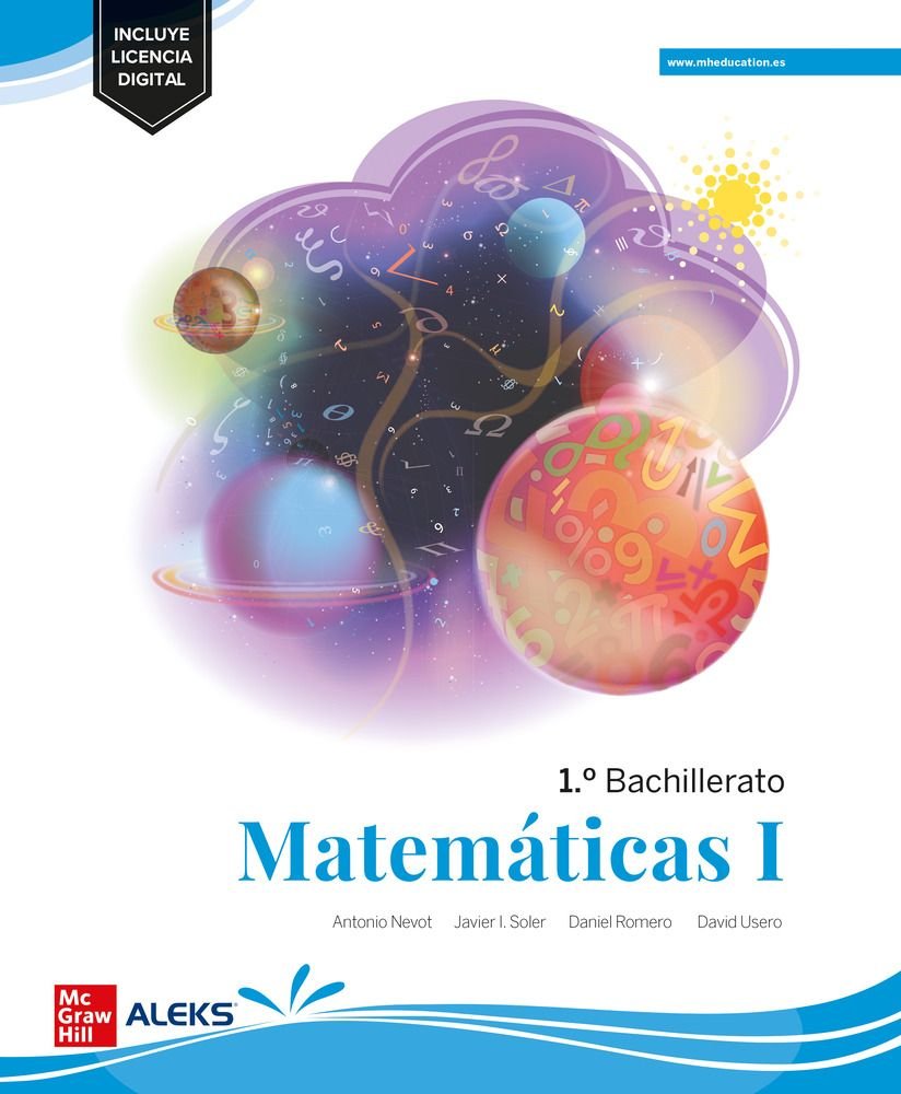 ✅ MATEMATICAS 1ºNB 22 LOMLOE I NEVOT I MCGRAW-HILL I 9788448632649 Imagen principal del producto