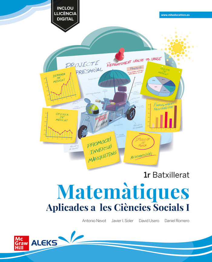 ✅ MATEMATIQUES CCSS 1ºNB CATALAN 22 MEDITERRANIA LOMLOE - 9788448634964 Imagen principal del producto