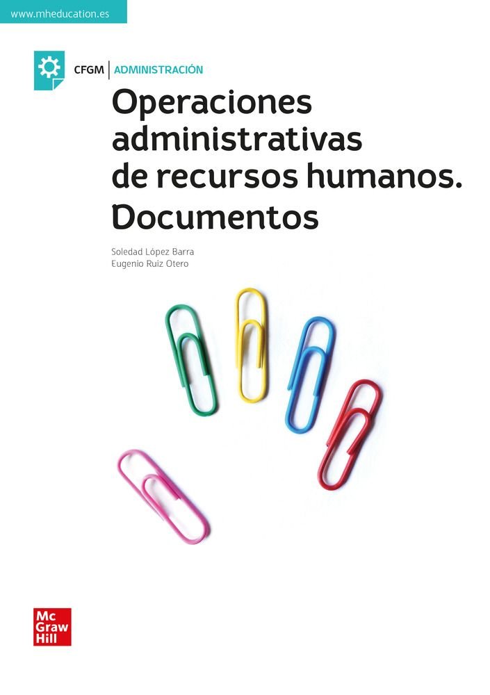 Operaciones Admin, Recur, Humanos Documentos 23 Cf (Mcgraw-hill) - 9788448636548