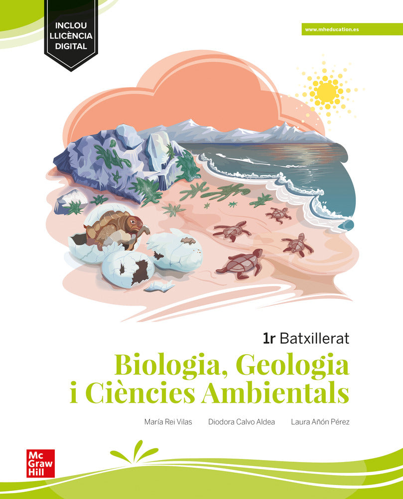 Biología, Geología i Ciències Ambientals 1r Batxillerat - Mediterrània. Aa. Vv. (McGraw-Hill Interamericana de España S.L.) 9788448636715 Imagen principal del producto
