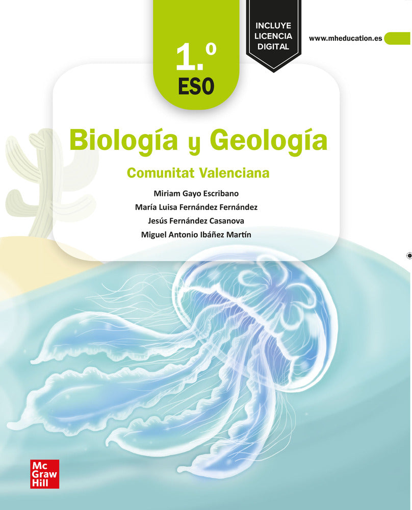 Biología y Geología 1.º ESO - C. Valenciana (Castellano). Aa. Vv. (McGraw-Hill Interamericana de España S.L.) 9788448637262 Imagen principal del producto