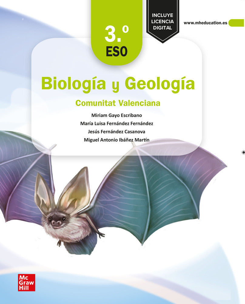 Biología y Geología 3.º ESO - C. Valenciana (Castellano). Aa. Vv. (McGraw-Hill Interamericana de España S.L.) 9788448637279