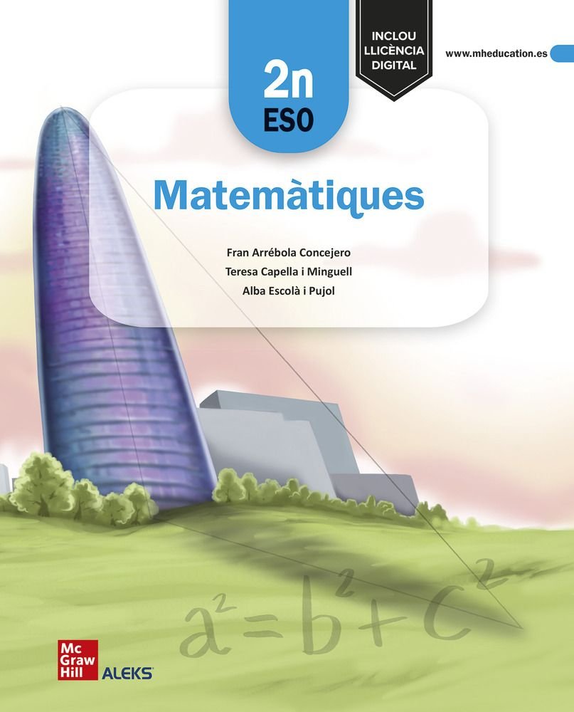 Matemàtiques 2n ESO | Varios autores | 9788448637507 (MCGRAW-HILL) Imagen principal del producto