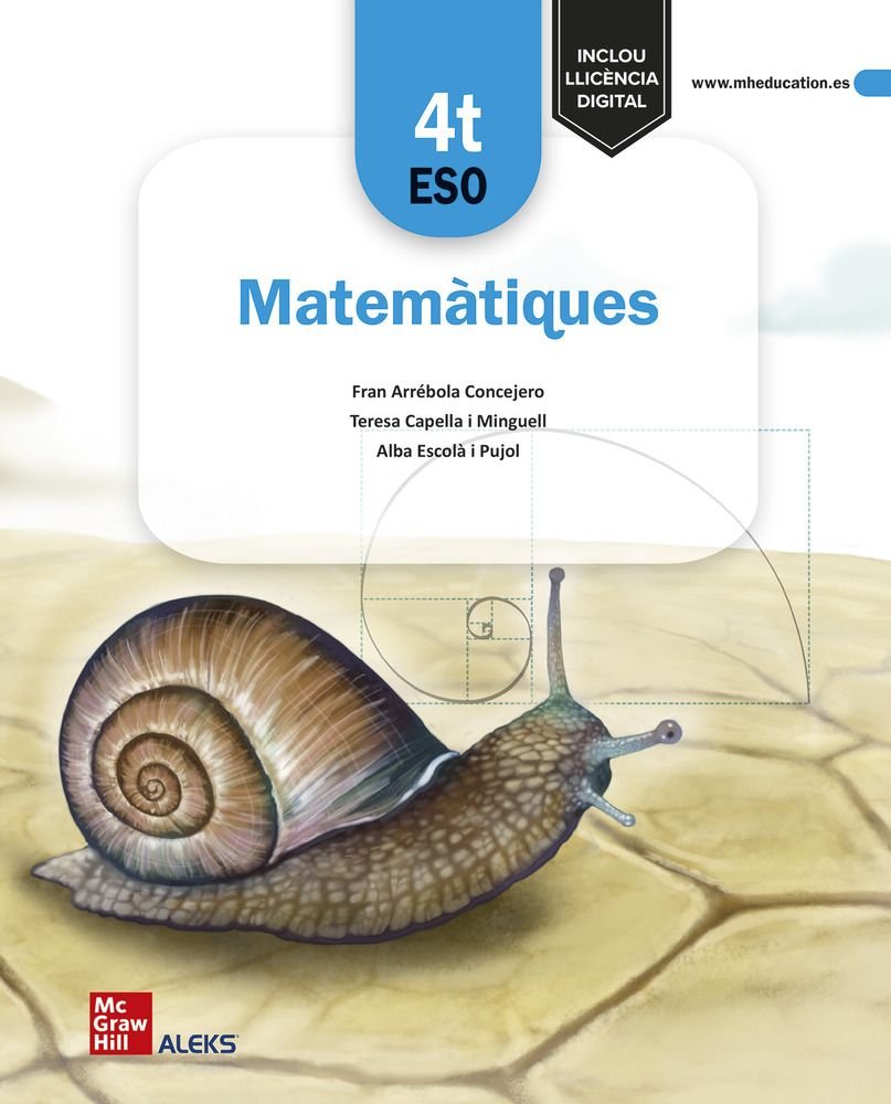 Matemàtiques 4t ESO | Varios autores | 9788448637538 (MCGRAW-HILL) Imagen principal del producto