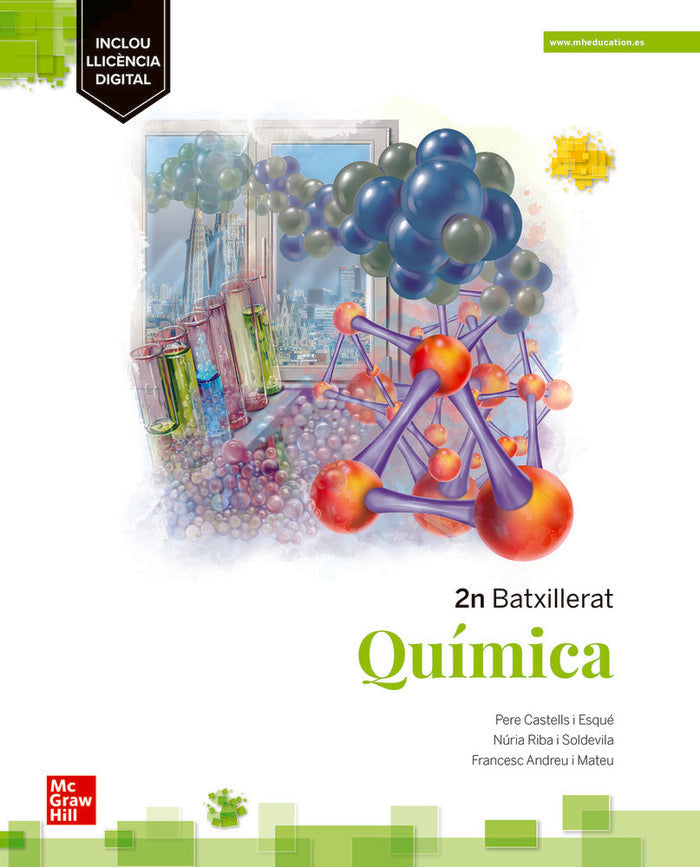 ✅ QUIMICA 2ºNB CATALAN 23 LOMLOE - 9788448637590 Imagen principal del producto