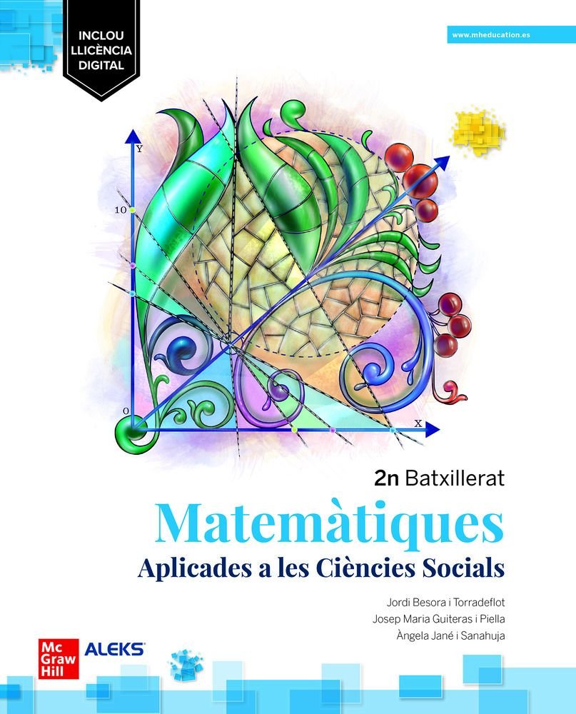 ✅ MATEMATIQUES APLICADES C,SOCIALS 2ºNB CATALAN 23 LOMLOE I BESORA I TORRADELFOT, JORDI I MCGRAW-HILL I 9788448637675 Imagen principal del producto