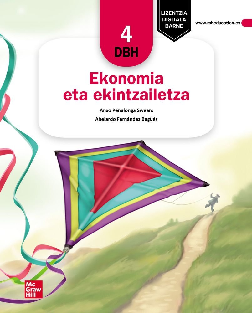 Ekonomia eta ekintzailetza 4.o ESO - Euskadi | Varios autores | 9788448637880 (MCGRAW-HILL) Imagen principal del producto