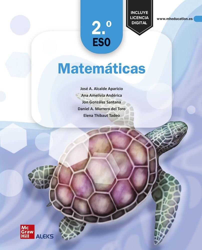 Matemáticas 2.o ESO | Varios autores | 9788448638023 (MCGRAW-HILL) Imagen principal del producto