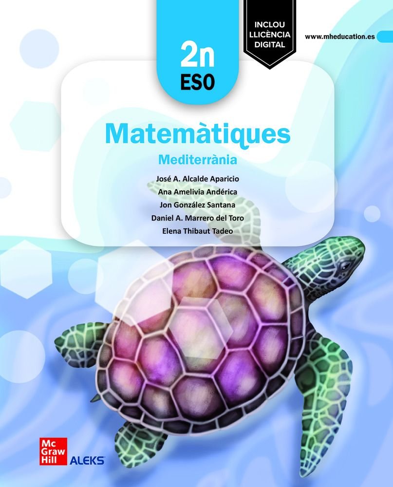 Matemàtiques 2n ESO - Mediterrània | Varios autores | 9788448638054 (MCGRAW-HILL) Imagen principal del producto