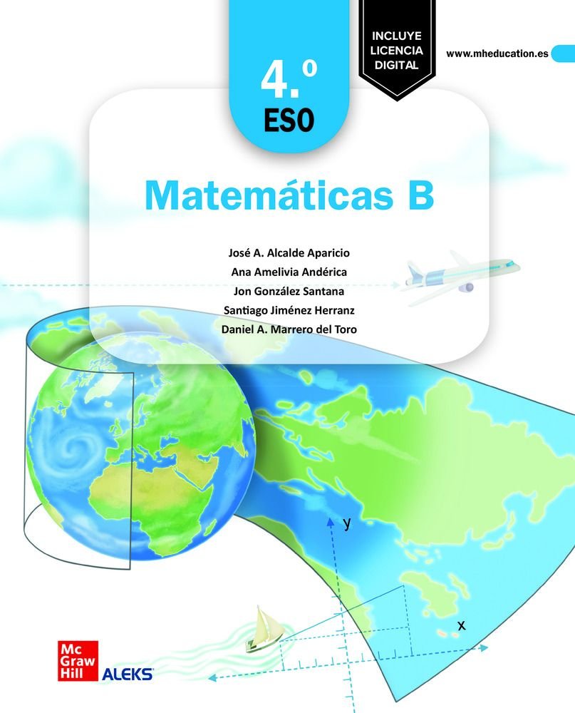 Matemáticas B 4.o ESO | Varios autores | 9788448638146 (MCGRAW-HILL) Imagen principal del producto