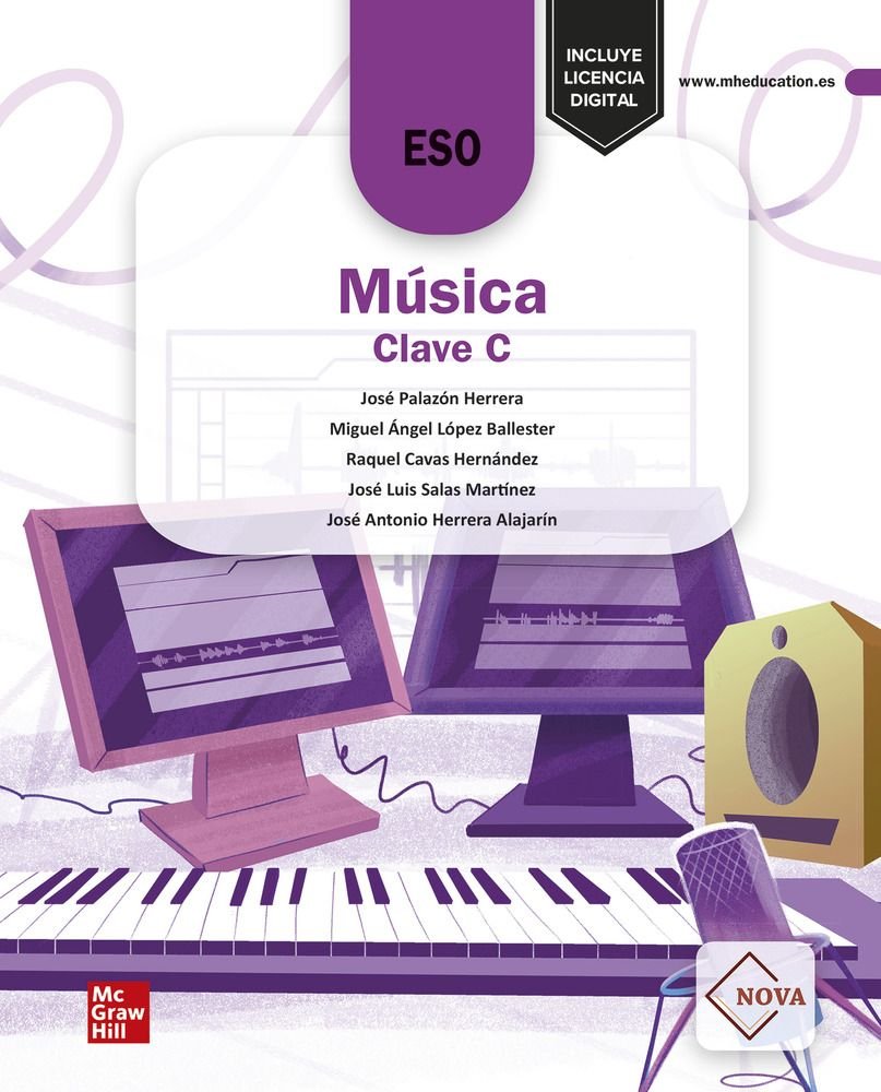 Música Clave C. NOVA | PALAZÓN HERRER | 9788448638245 (MCGRAW-HILL) Imagen principal del producto