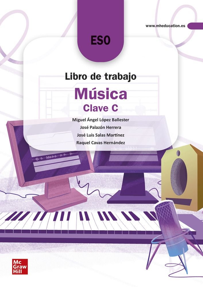 Libro de trabajo Música Clave C. NOVA | PALAZÓN HERRER | 9788448638252 (MCGRAW-HILL) Imagen principal del producto