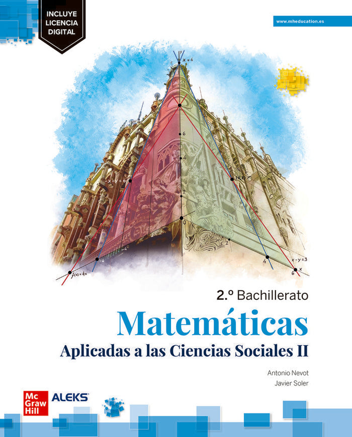 ✅ MATEMATICAS APLICADAS CCSS 2ºBACH 23 LOMLOE - 9788448638825 Imagen principal del producto