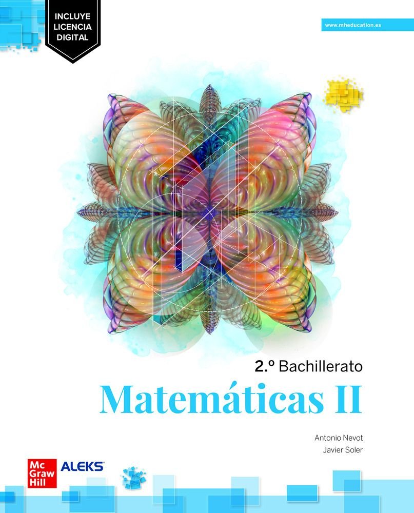 ✅ MATEMATICAS 2ºBACH 23 LOMLOE I NEVOT A,/ SOLER I MCGRAW-HILL I 9788448638894 Imagen principal del producto