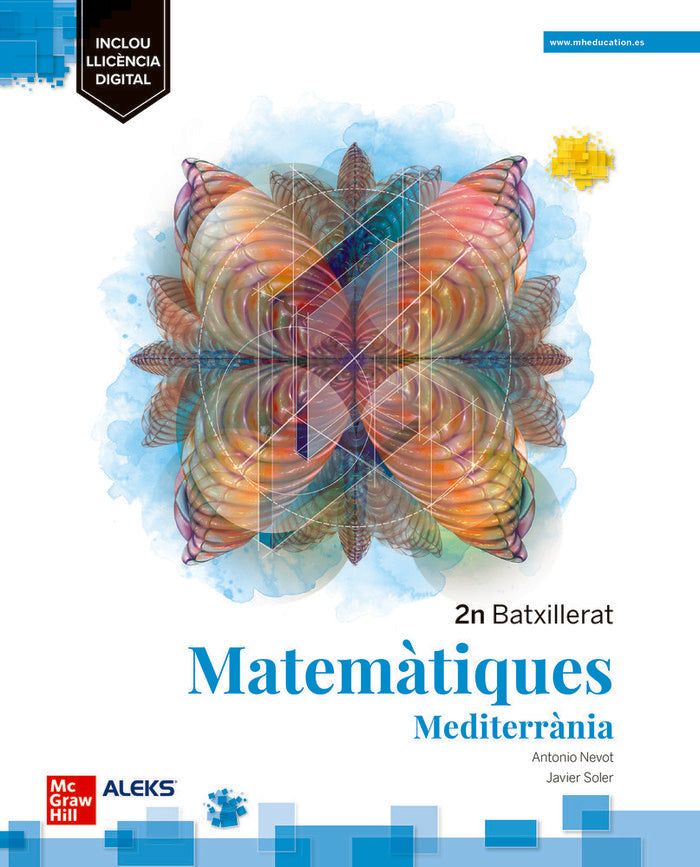 ✅ MATEMATIQUES 2ºBACH MEDITERRANIA 23 LOMLOE - 9788448639143 Imagen principal del producto