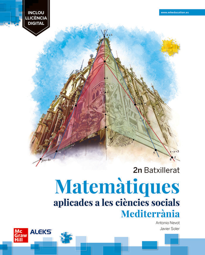 ✅ MATEMATIQUES APLICADES CCSS 2ºBACH MEDITERRANIA 23 LOMLOE - 9788448639204