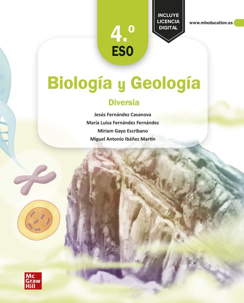 Biología y Geología 4.o ESO - Diversia | Varios autores | 9788448639259 (MCGRAW-HILL) Imagen principal del producto
