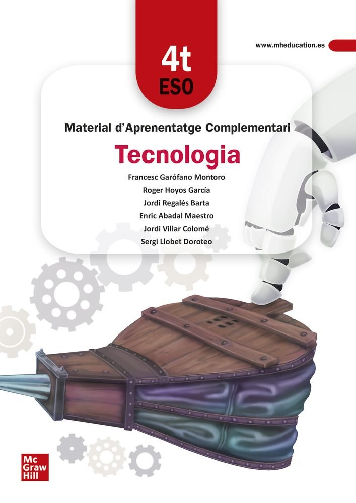 Tecnologia 4t ESO. Llibre de treball - MAC | Varios autores | 9788448639365 (MCGRAW-HILL) Imagen principal del producto