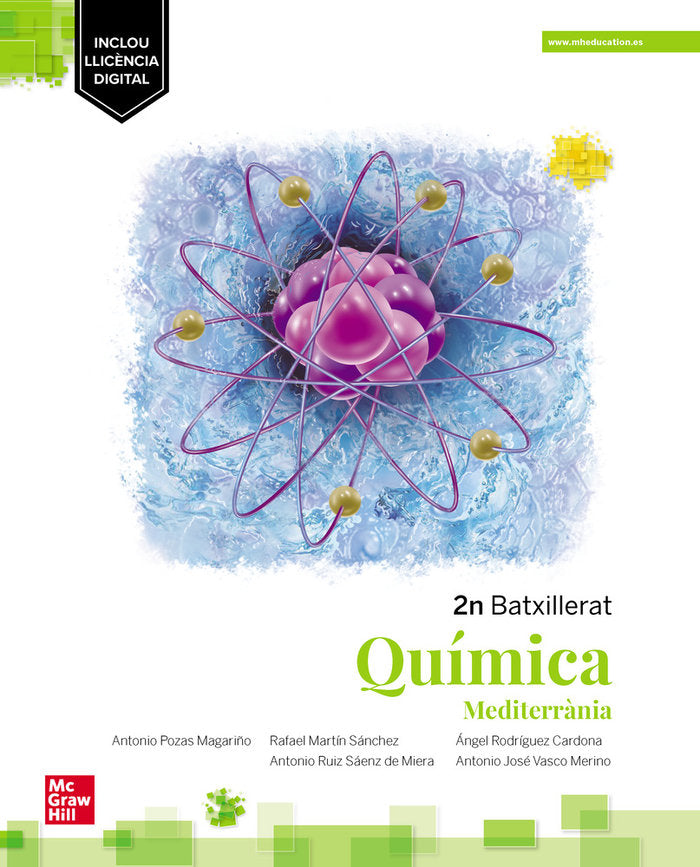 ✅ QUIMICA 2ºBACH MEDITERRANIA 23 LOMLOE - 9788448639716