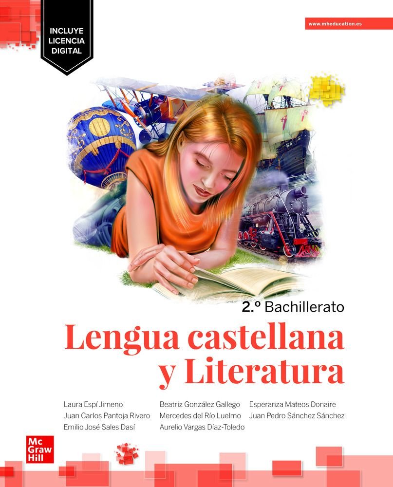 ✅ LENGUA CASTELLANA LITERATURA 2ºNB 23 LOMLOE I PANTOJA RIVERO, JUAN CARLOS I MCGRAW-HILL I 9788448639839 Imagen principal del producto