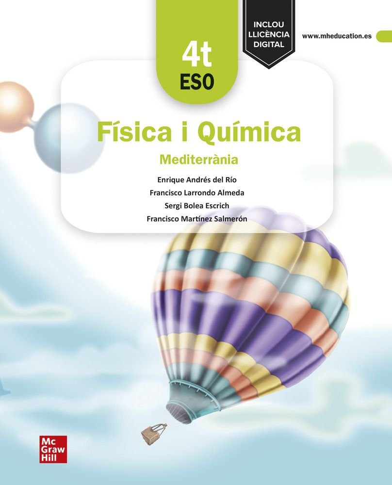 Física i Química 4t ESO - Mediterrània | Varios autores | 9788448640002 (MCGRAW-HILL) Imagen principal del producto