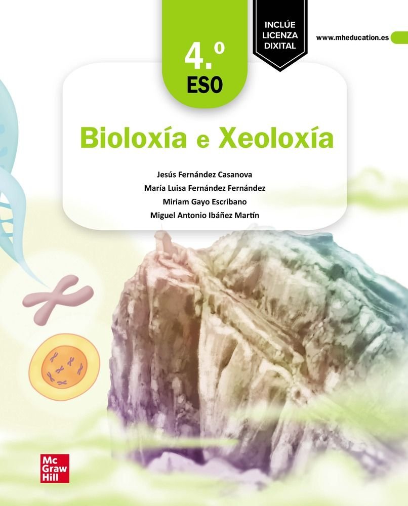 Bioloxía e Xeoloxía 4.o ESO - Galicia | Varios autores | 9788448640156 (MCGRAW-HILL) Imagen principal del producto