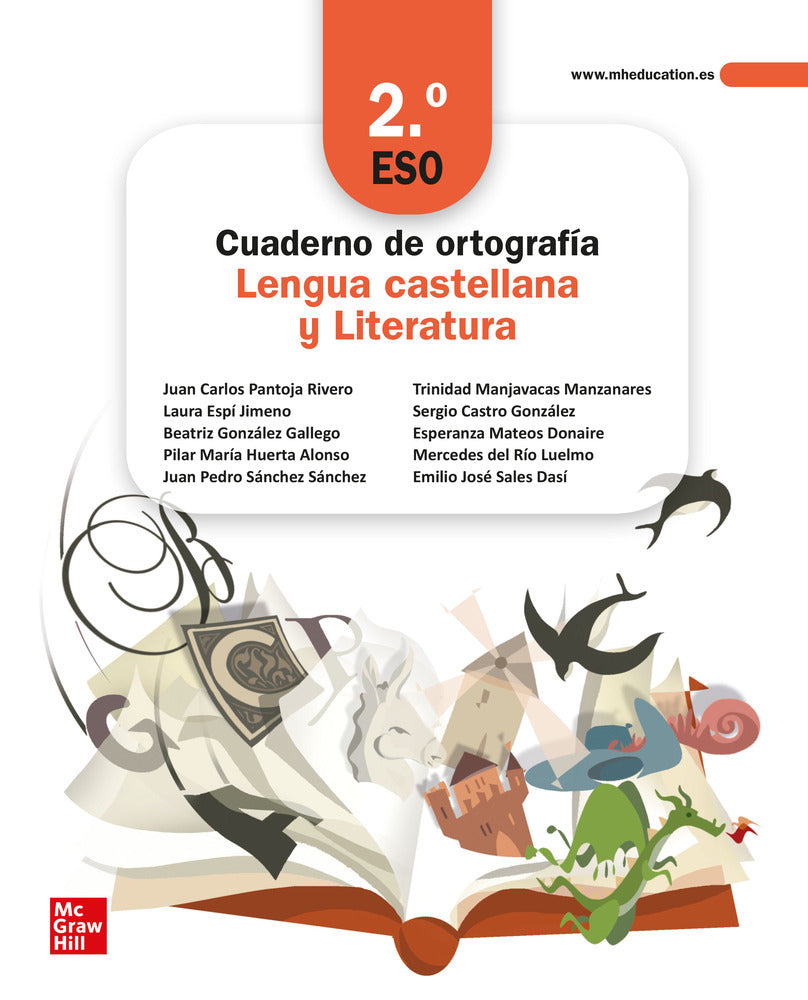 Lengua castellana y Literatura 2.ESO. Libro de trabajo de ortografia. Aa. Vv. (McGraw-Hill Interamericana de España S.L.) 9788448640415