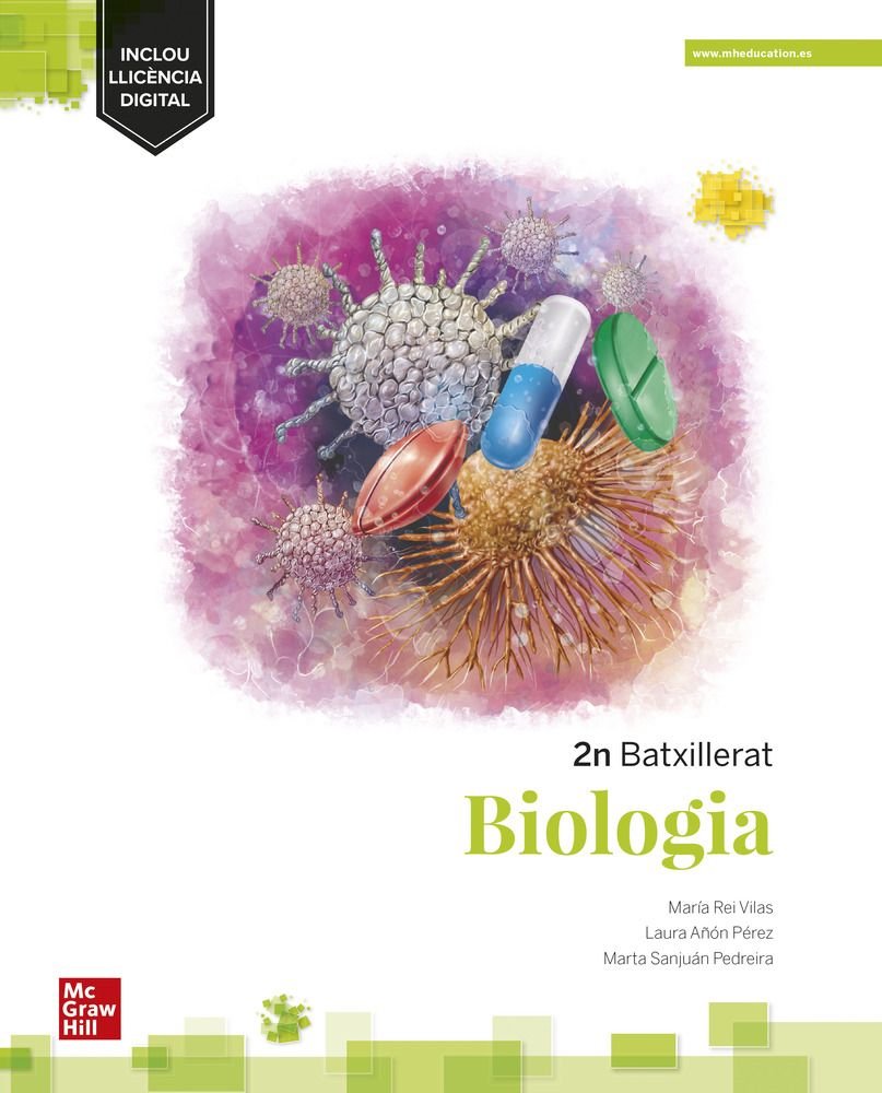✅ BIOLOGIA 2ºBACH CATALAN 23 I REI, M,/ ANON, I MCGRAW-HILL I 9788448641153 Imagen principal del producto