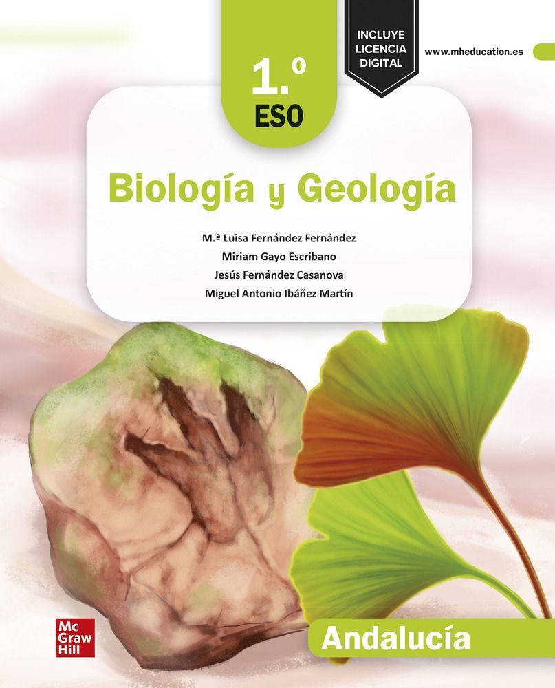Biología y Geología 1.o ESO. Andalucía | FERNANDEZ FERNA | 9788448641559 (MCGRAW-HILL) Imagen principal del producto