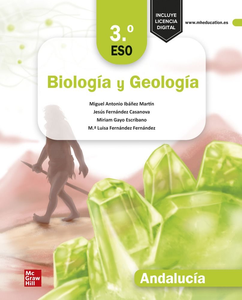 Biología y Geología 3.o ESO. Andalucía | Varios autores | 9788448641573 (MCGRAW-HILL) Imagen principal del producto