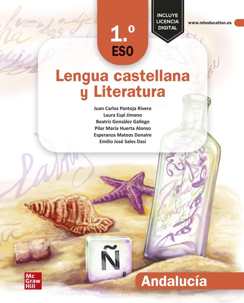 Lengua castellana y Literatura 1.o ESO. Andalucía | Varios autores | 9788448643195 (MCGRAW-HILL) Imagen principal del producto
