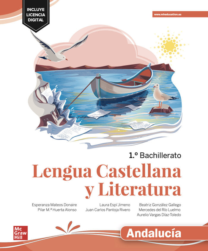 ✅ LENGUA LITERATURA 1ºBACH ANDALUCIA 24 - 9788448643249 Imagen principal del producto