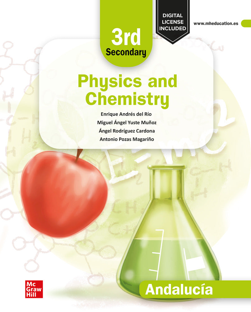 Physics and Chemistry Secondary 3. Andalusia. Aa. Vv. (McGraw-Hill Interamericana de España S.L.) 9788448643683 Imagen principal del producto