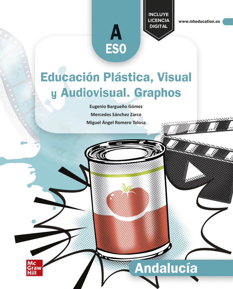 Educación Plástica, Visual y Audiovisual. Graphos A. Andalucía. Aa. Vv. (McGraw-Hill Interamericana de España S.L.) 9788448643744 Imagen principal del producto