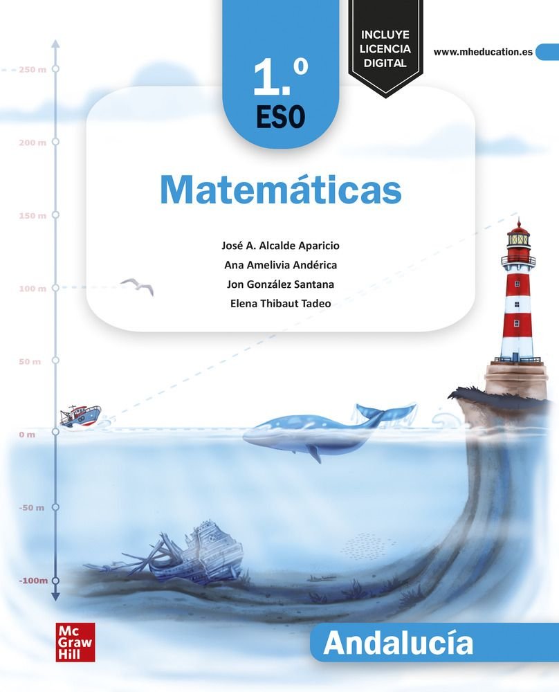 Matemáticas 1.o ESO. Andalucía | Varios autores | 9788448644031 (MCGRAW-HILL) Imagen principal del producto