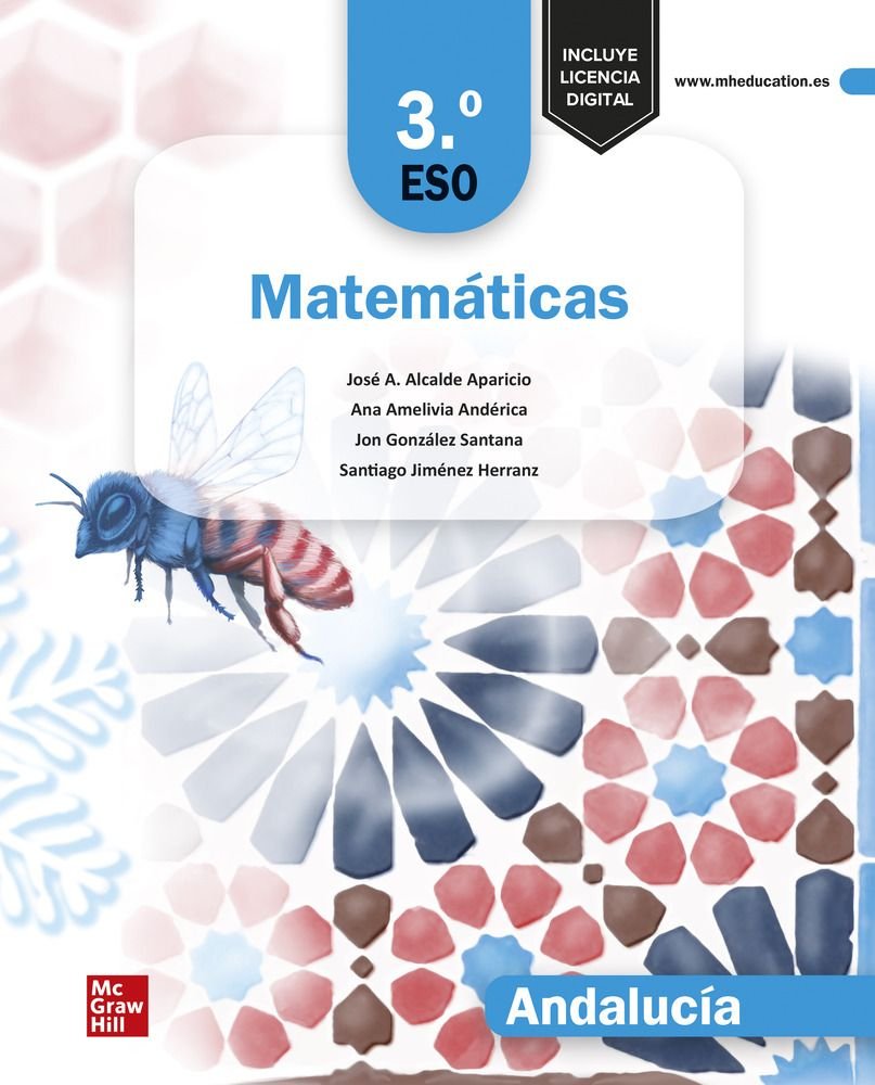 Matemáticas 3.o ESO. Andalucía | Varios autores | 9788448644055 (MCGRAW-HILL) Imagen principal del producto
