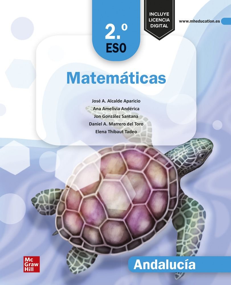Matemáticas 2.o ESO. Andalucía | Varios autores | 9788448644680 (MCGRAW-HILL) Imagen principal del producto