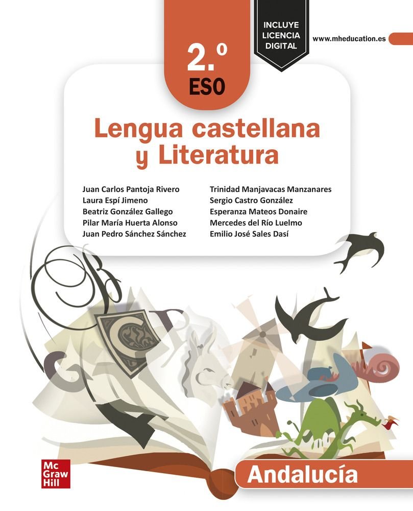 Lengua castellana y Literatura 2.o ESO. Andalucía | Varios autores | 9788448644734 (MCGRAW-HILL) Imagen principal del producto