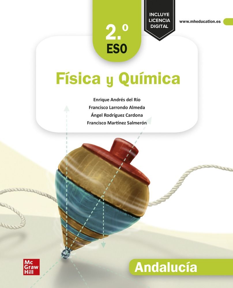 Física y Química 2.o ESO. Andalucía | Varios autores | 9788448644789 (MCGRAW-HILL) Imagen principal del producto